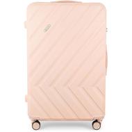 SOLIER KYOTO 1071 beige hard XL - Suitcase