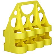Merco Multipack 4 pcs Rack Standard plastic bottle carrier yellow - Bottle Carrier