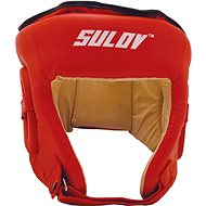 SULOV Open head protector DX, size 1.5 mm M, red - Sparring Helmet