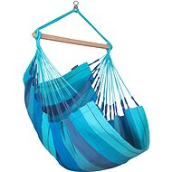 La Siesta Habana Basic Stripes lagoon rocking sofa - Hanging Chair