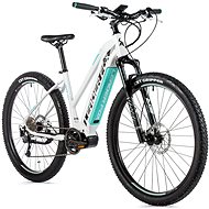 Leader Fox Awalon 29", White/Light Green, 16.5", size S - Electric Bike