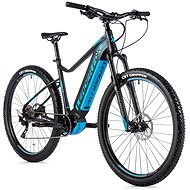 Leader Fox Kent 29", Matte Black/Blue, 19.5", size L - Electric Bike