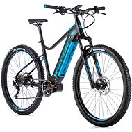 Leader Fox Awalon 29", Men's, Matte Black/Blue - Electric Bike