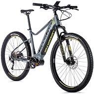 Leader Fox Awalon 29 "men's gray / yellow 19,5" size L - Electric Bike