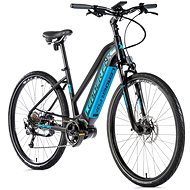 Leader Fox Exeter women's black matt / blue 16,5 "size S - Electric Bike