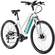 Leader Fox Exeter, Women's, Matte White/Light Green - Electric Bike