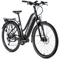 Leader Fox Denver women's black matt / light green - Electric Bike