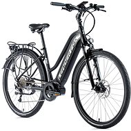 Leader Fox Lucas 28 "women's black mat / gray 18" size M - Electric Bike