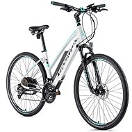 Leader Fox Venosa 28 "white matt / light green 16.5" size S - Electric Bike