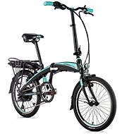Leader Fox Tifton 20 "matt black / light green - Electric Bike