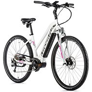 Leader Fox Bend 28 "white matt / pink 20" size L - Electric Bike