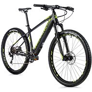 Leader Fox Rover 29 "matt black / green - Electric Bike