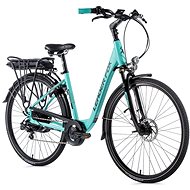 Leader Fox Inductor 28 "light green / black 16.5" size S - Electric Bike