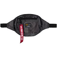 Alpha Industries Crew Waist Bag black camo - Bum Bag
