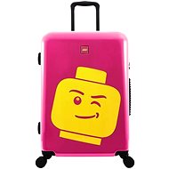 LEGO Luggage ColourBox Minifigure Head 24" - Berry - Suitcase