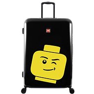 LEGO Luggage ColourBox Minifigure Head 28" - Black - Suitcase
