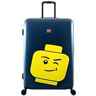 LEGO Luggage ColourBox Minifigure Head 28" – Námornícka modrá - Cestovný kufor