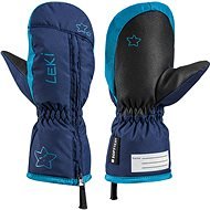 Leki Little Snow Mitt navy-sky size 2 - Ski Gloves