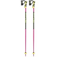 Leki Worldcup Lite SL, pink-black-white-yellow, 105cm - Ski Poles