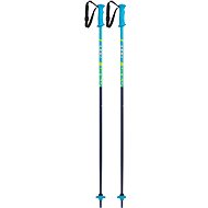 Leki Rider, blue-white-cyan-neonyellow - Ski Poles