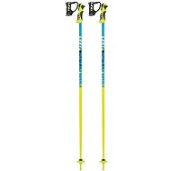 Leki Spitfire Lite S, Neonyellow-Blue-White, 110cm - Ski Poles