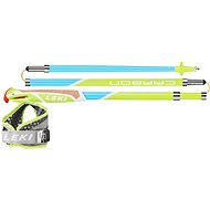Leki Micro Flash Carbon Blue-lime-white 115cm - Nordic Walking Poles