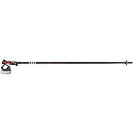 Leki Airfoil 3D, Black-Fluorescent Red-White, size 125cm - Ski Poles