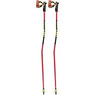 Leki WCR GS Carbon 3D, Fluorescent Red-Black-Neonyellow - Ski Poles