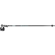 Leki Artena Airfoil 3D, Black-Dark Turquoise-White, size 110cm - Ski Poles