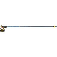 Leki Spitfire 3D, Denim Blue-Aegean Blue-Mustard Yellow, size 135cm - Ski Poles