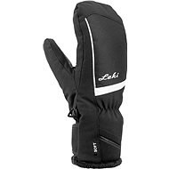 Leki Mia Junior Mitt, Black-White, size 5 - Ski Gloves