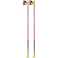 Leki Poles HRC Junior, Neonpink-Neonyellow-Darkanthracite, size 125cm - Running Poles