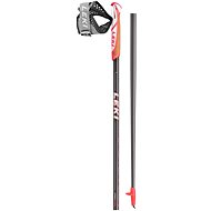 Leki Flash Carbon darkanthracite-white-fluorescent red - Poles