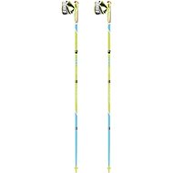 Leki Micro Flash Carbon, Violet Blue-Stone Grey-Neon Yellow, size 105cm - Trekking Poles