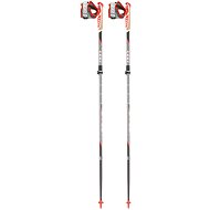 Leki Micro Trail Vario Black-light Anthracite-fluorescent Red 100 - 120cm - Trekking Poles