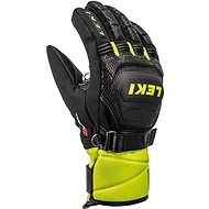 Leki Worldcup Race Coach Flex S GTX Junior, black-ice lemon - Ski Gloves