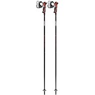 Leki Airfoil 3D, black-fluorescent red-white, 120 cm - Ski Poles