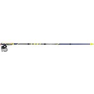 Leki Poles Micro Flash Carbon violettblue-stone grey-neonyellow 130 cm - Nordic Walking Poles