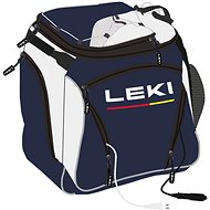 Leki Bootbag Hot (heatable) true navy blue-dawn blue-poppy re - Ski Boot Bag