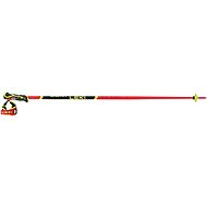 Leki WCR SL 3D bright red-black-neonyellow - Ski Poles