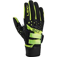 Leki HRC Race Shark black-neon yellow - Ski Gloves