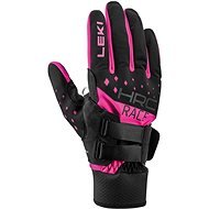 Leki HRC Race Shark black-pink  7.5 - Lyžiarske rukavice