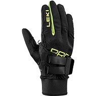 Leki PRC Shark black-neon yellow 6.5 - Ski Gloves