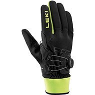 Leki PRC Boa® Shark black-neon yellow 6.0 - Ski Gloves