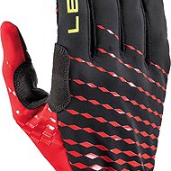 Leki Ultra Trail Breeze, black-red-neonyellow, 8.0 - Cross-Country Ski Gloves