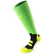 LENZ Compression 1.0 flash green 30 size L - Socks
