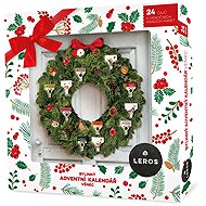 Leros Herbal Advent Calendar Wreath, 24 Tea Bags - Advent Calendar