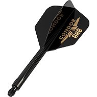 Condor AXE Logo - Small - Long - Black & Gold CN252 - Dart Flights
