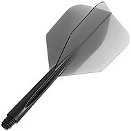 Condor Zero Stress - Small - Medium - Clear Black CN038 - Dart Flights