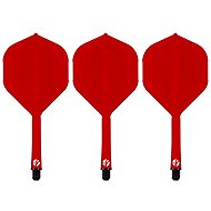 Shot Flight Deck - No2 - Medium - Red SF5445 - Dart Flights